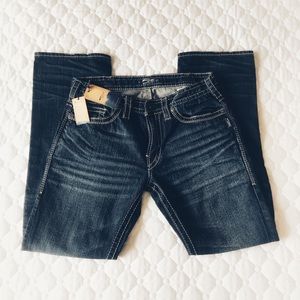 Silver Nash Classic Straight Leg Indigo 32 Jeans